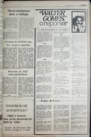 Página do jornal Correio do Ceará de março de 1977
