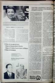 Página do jornal Correio do Ceará de março de 1977
