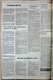 Página do jornal Correio do Ceará de março de 1977