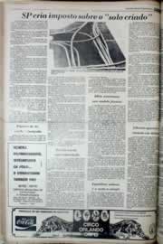 Página do jornal Correio do Ceará de março de 1977