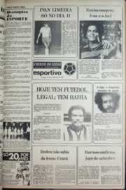 Página do jornal Correio do Ceará de março de 1977