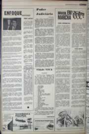 Página do jornal Correio do Ceará de março de 1977