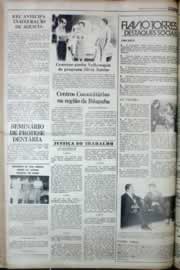 Página do jornal Correio do Ceará de março de 1977