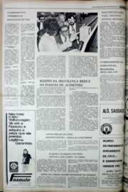 Página do jornal Correio do Ceará de março de 1977