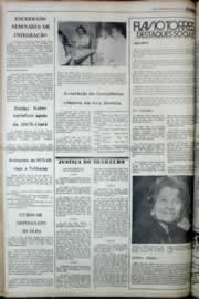 Página do jornal Correio do Ceará de março de 1977