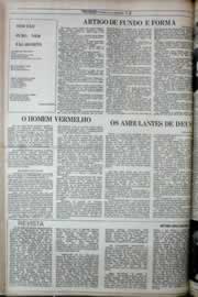 Página do jornal Correio do Ceará de março de 1977