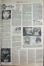 Página do jornal Correio do Ceará de março de 1977