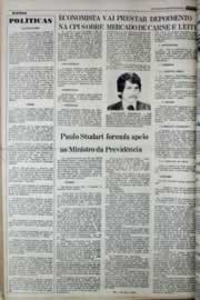 Página do jornal Correio do Ceará de março de 1977