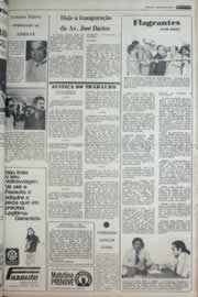Página do jornal Correio do Ceará de março de 1977