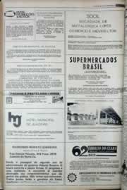 Página do jornal Correio do Ceará de março de 1977