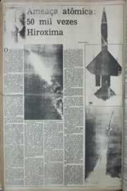 Página do jornal Correio do Ceará de março de 1977