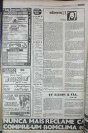 Página do jornal Correio do Ceará de março de 1977