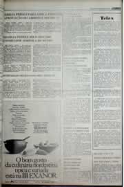 Página do jornal Correio do Ceará de março de 1977