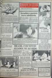 Página do jornal Correio do Ceará de março de 1977