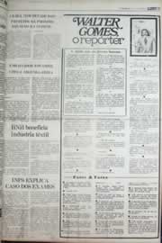 Página do jornal Correio do Ceará de março de 1977