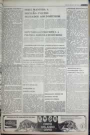 Página do jornal Correio do Ceará de março de 1977