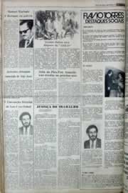 Página do jornal Correio do Ceará de março de 1977