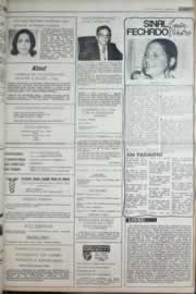 Página do jornal Correio do Ceará de março de 1977