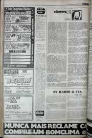 Página do jornal Correio do Ceará de março de 1977