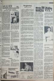 Página do jornal Correio do Ceará de março de 1977