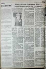 Página do jornal Correio do Ceará de março de 1977