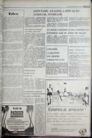 Página do jornal Correio do Ceará de março de 1977