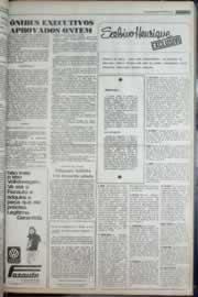 Página do jornal Correio do Ceará de março de 1977
