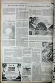 Página do jornal Correio do Ceará de março de 1977