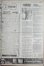 Página do jornal Correio do Ceará de março de 1977