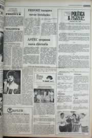 Página do jornal Correio do Ceará de março de 1977