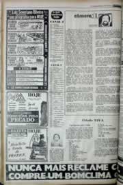 Página do jornal Correio do Ceará de março de 1977