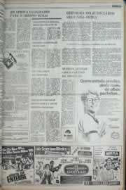 Página do jornal Correio do Ceará de março de 1977