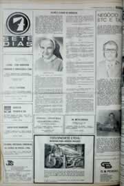 Página do jornal Correio do Ceará de março de 1977