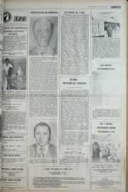 Página do jornal Correio do Ceará de março de 1977