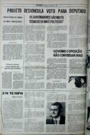 Página do jornal Correio do Ceará de março de 1977