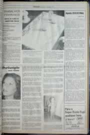 Página do jornal Correio do Ceará de março de 1977
