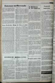 Página do jornal Correio do Ceará de março de 1977