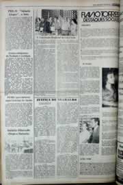 Página do jornal Correio do Ceará de março de 1977