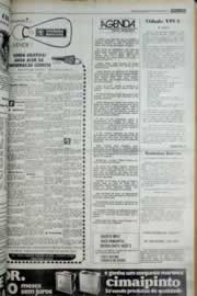 Página do jornal Correio do Ceará de março de 1977