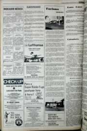 Página do jornal Correio do Ceará de abril de 1977