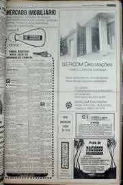 Página do jornal Correio do Ceará de abril de 1977