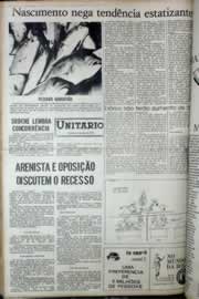 Página do jornal Correio do Ceará de abril de 1977