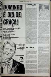 Página do jornal Correio do Ceará de abril de 1977