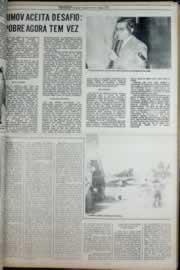 Página do jornal Correio do Ceará de abril de 1977