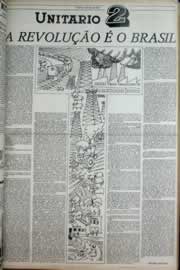 Página do jornal Correio do Ceará de abril de 1977