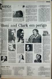 Página do jornal Correio do Ceará de abril de 1977