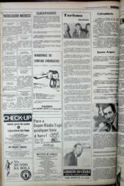 Página do jornal Correio do Ceará de abril de 1977