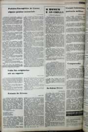 Página do jornal Correio do Ceará de abril de 1977