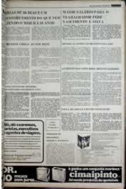 Página do jornal Correio do Ceará de abril de 1977