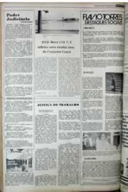 Página do jornal Correio do Ceará de abril de 1977